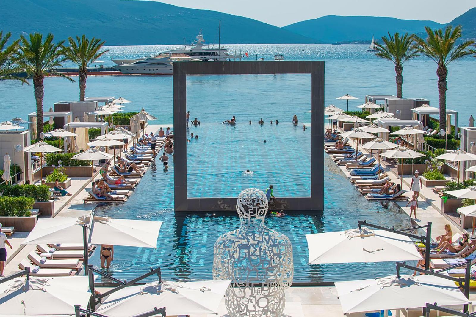 Fides Stylish Apartments Tivat With Pool 外观 照片