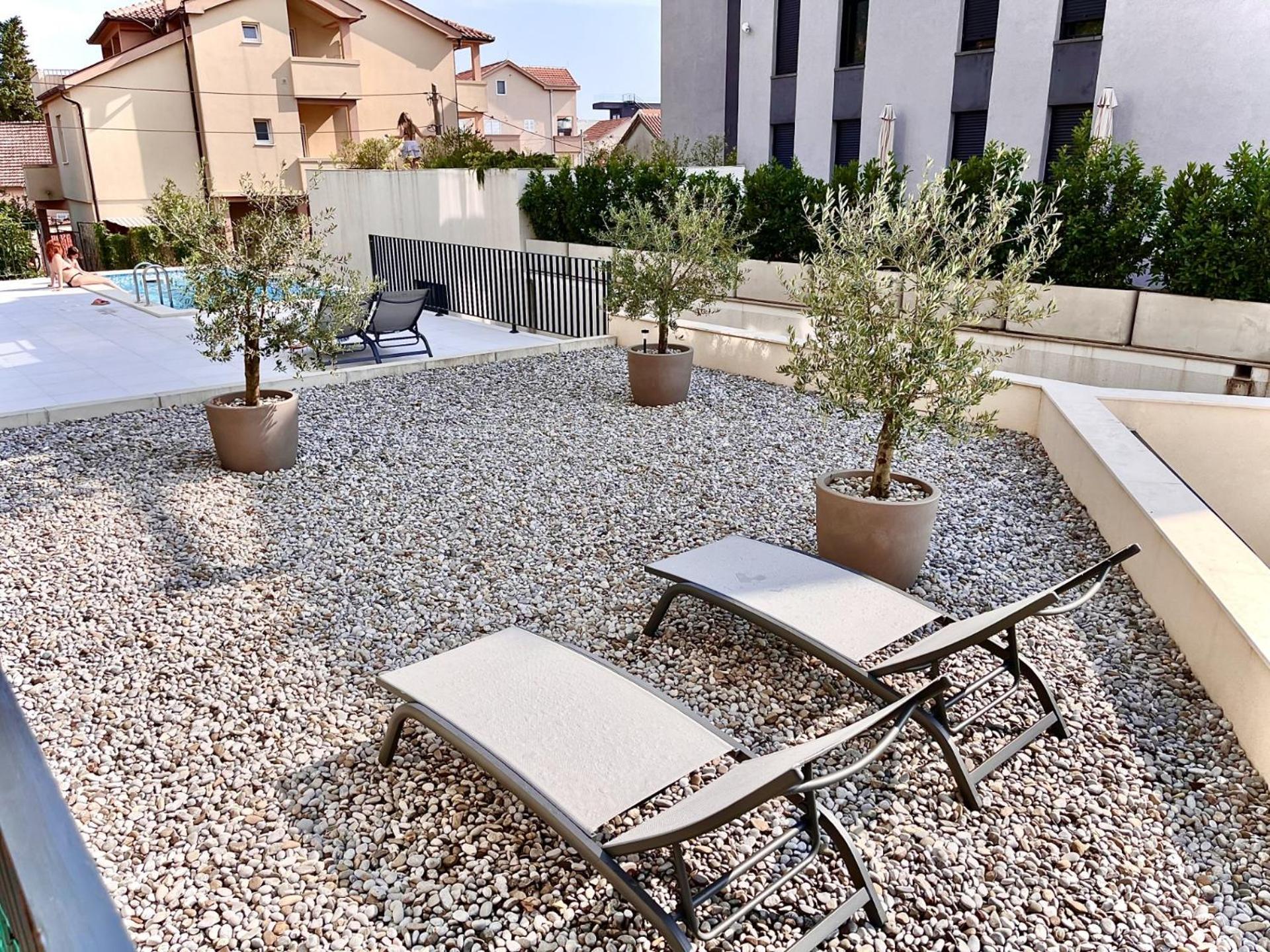 Fides Stylish Apartments Tivat With Pool 外观 照片